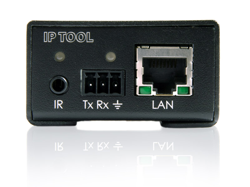 Панель подключения CT-520N: IR, клеммы Tx Rx GND и LAN